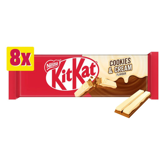 KitKat 2 Finger Cookies & Cream 8 db