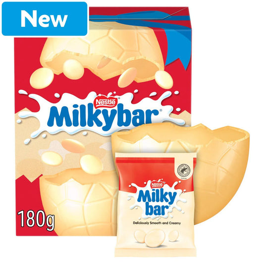 Milkybar Fehércsokoládé Tojás Drazséval 180 gramm