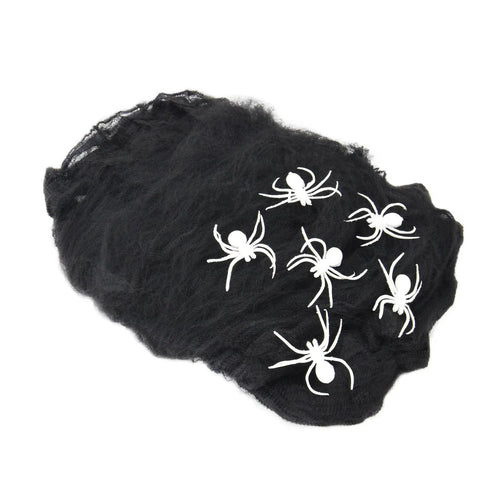 Fekete Pókháló Pókokkal