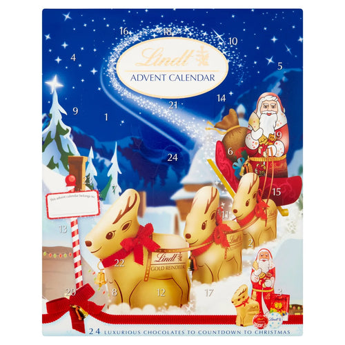 Lindt Karácsonyi Adventi Naptár 160 gramm