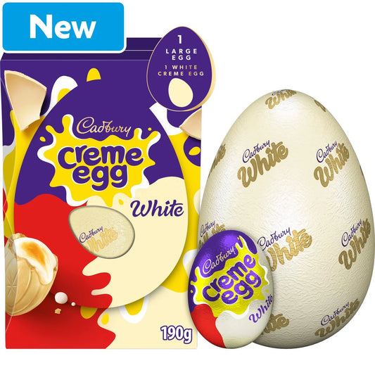 Cadbury White Creme Egg Csokoládé Tojás 190 gramm