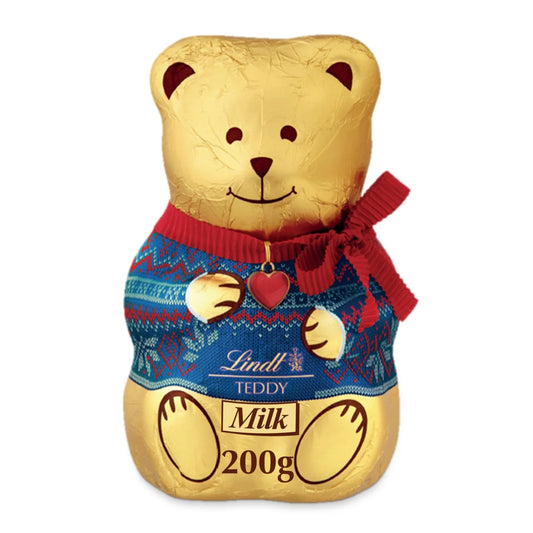 Lindt Teddy Karácsonyi Tejcsokoládé 200 gramm