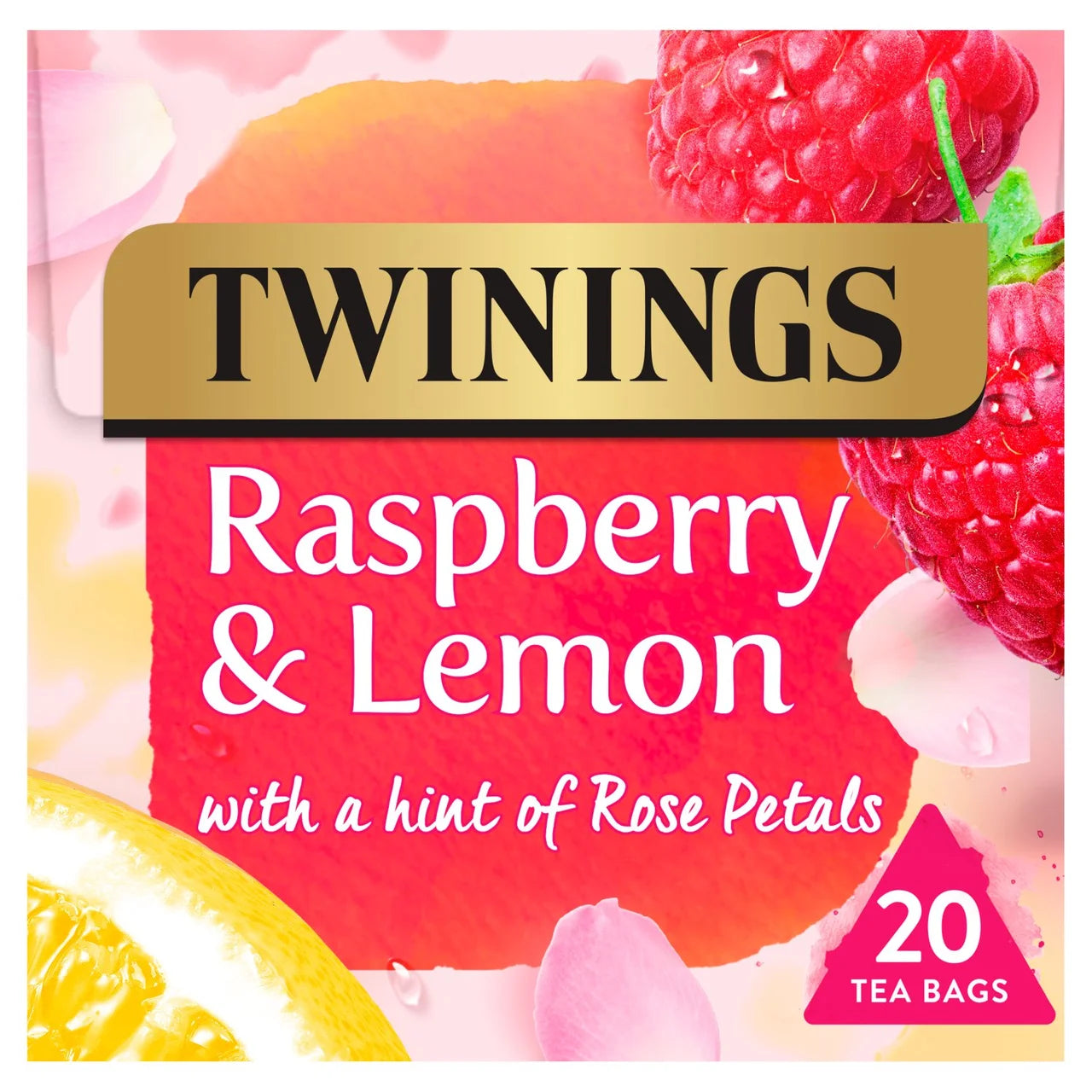 Twinings Málnás Citromos Tea 20 filter