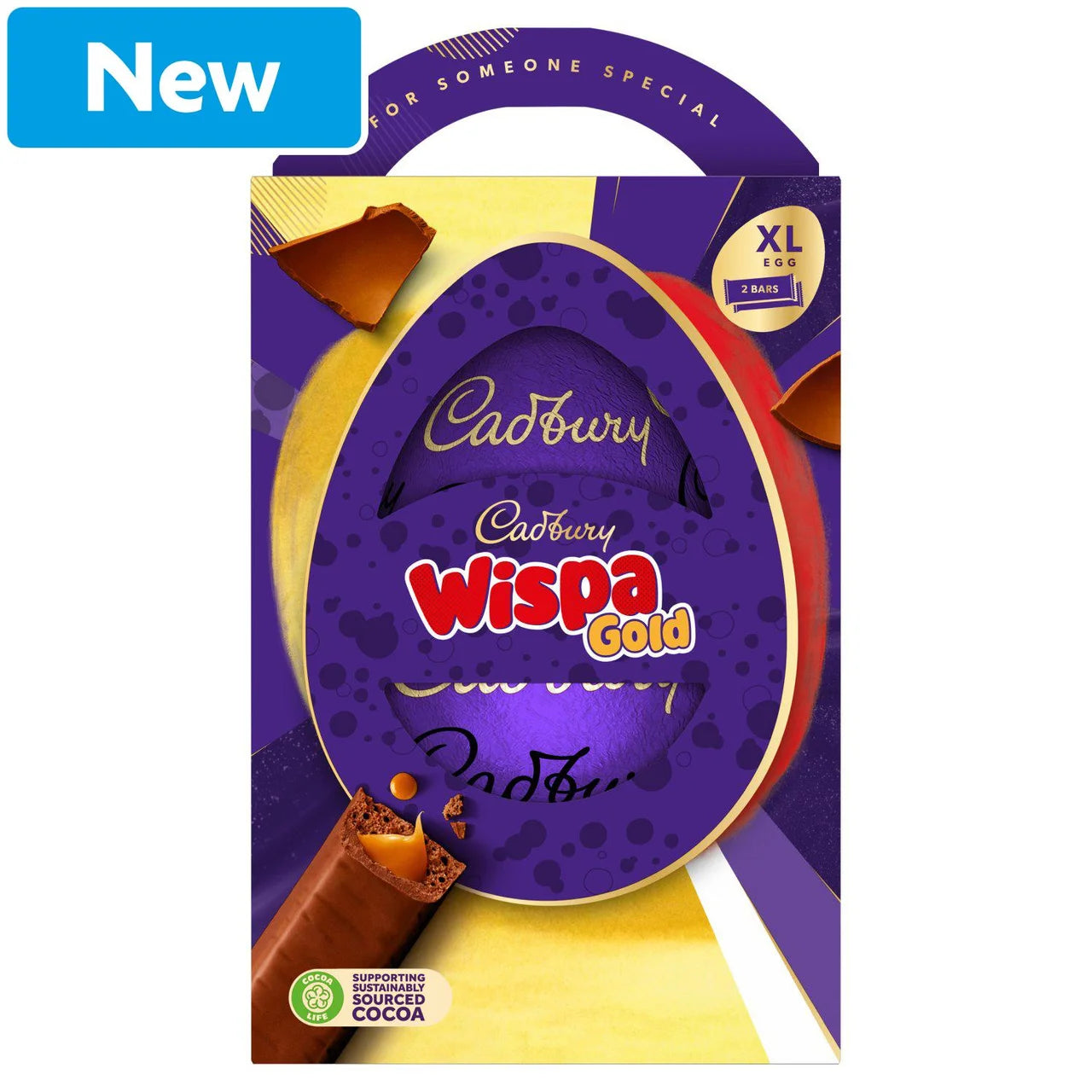 Cadbury Wispa Gold Csokoládé Tojás 271 gramm