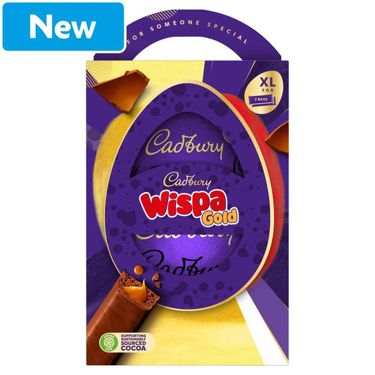 Cadbury Wispa Gold Csokoládé Tojás 271 gramm