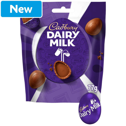 Cadbury Dairy Milk Chocolate Mini Töltött Tojások 77g
