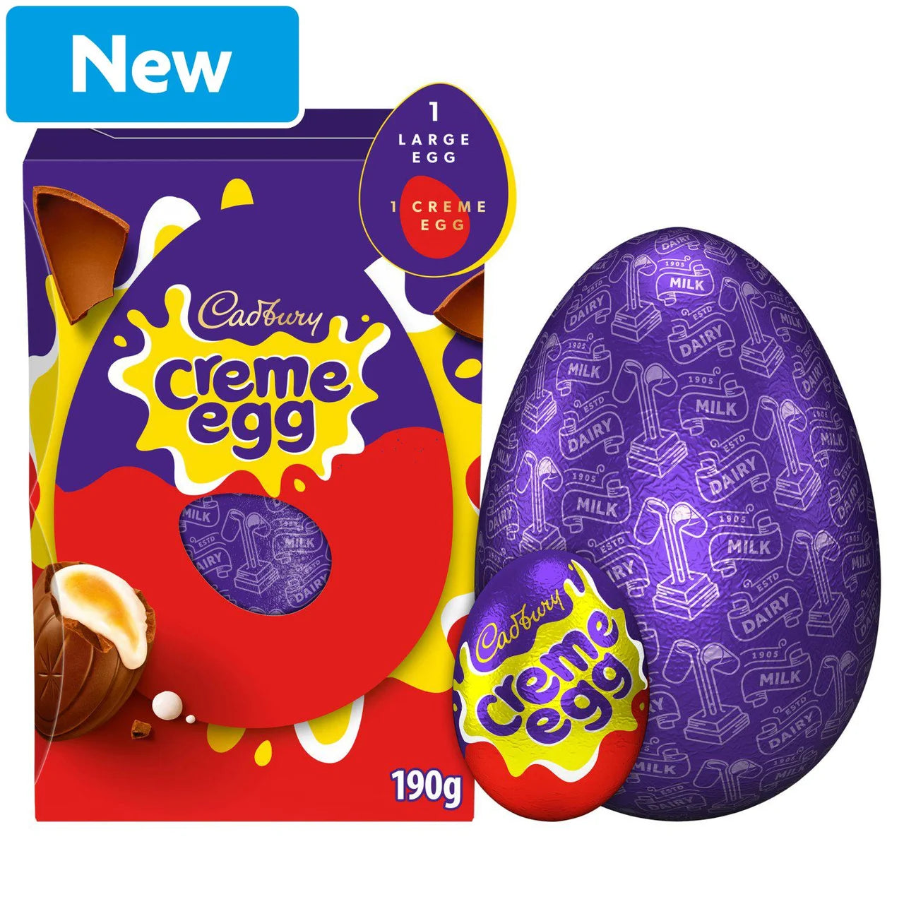 Cadbury Creme Egg Csokoládé Tojás 190 gramm