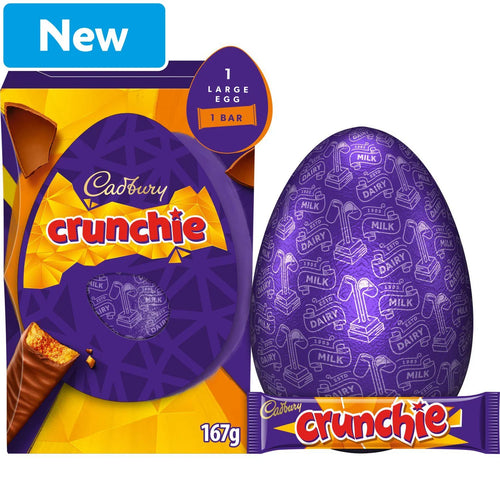 Cadbury Crunchie Csokoládé Tojás 167 gramm