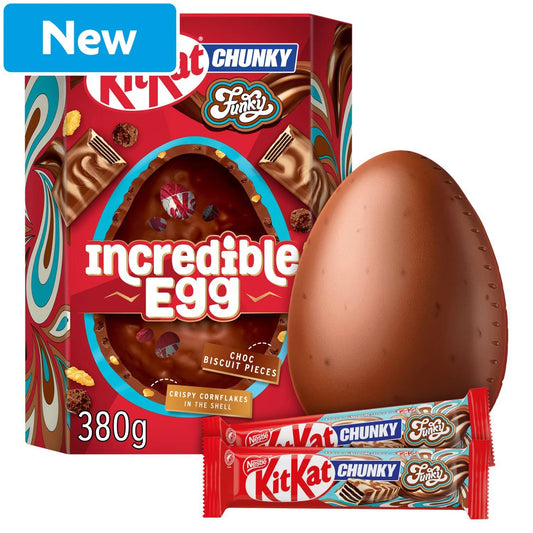 Nestlé Kit Kat Chunky Funky Incredible Tojás 380 gramm