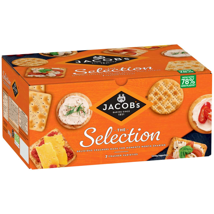 Jacob's The Selection Kréker 800 gramm