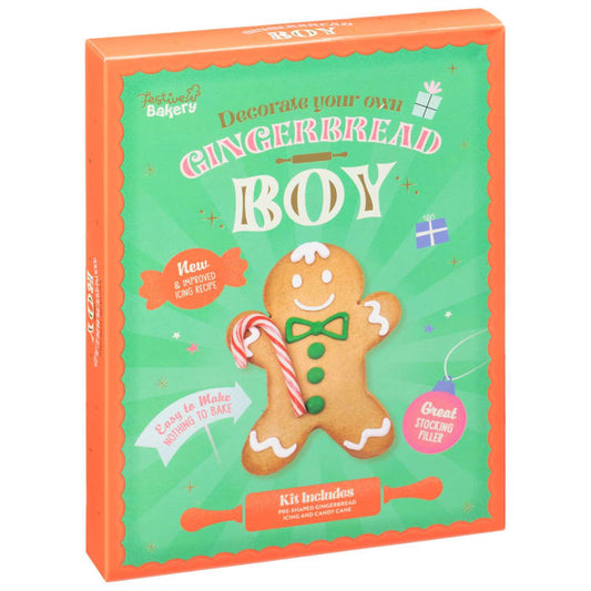 Díszítsd Saját Gingerbread Figurád – Fiú