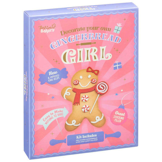 Díszítsd Saját Gingerbread Figura– Lány