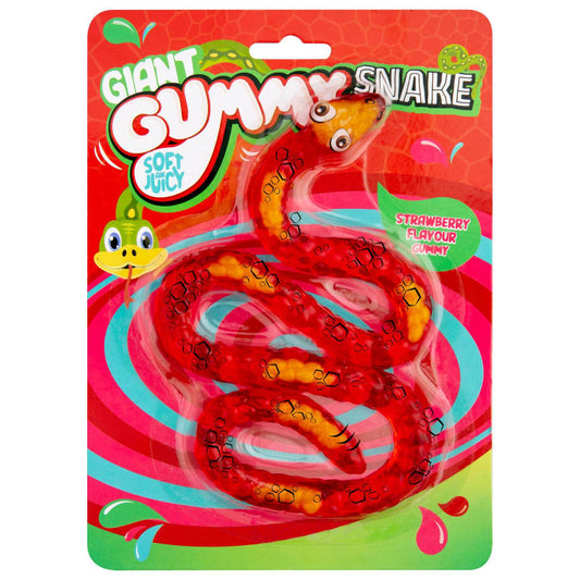 Gumicukor Óriáskígyó – Eper Ízű 80 gramm