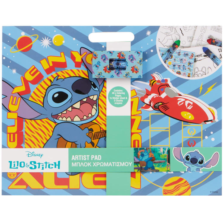 Artist Pad – Lilo & Stitch