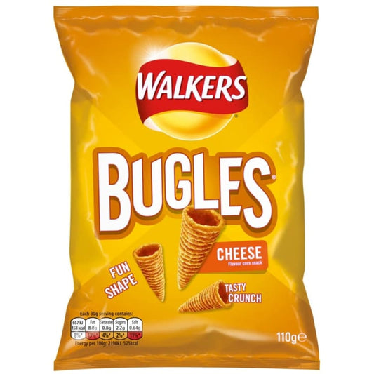 Walkers Bugles Cheese Chips 110 gramm