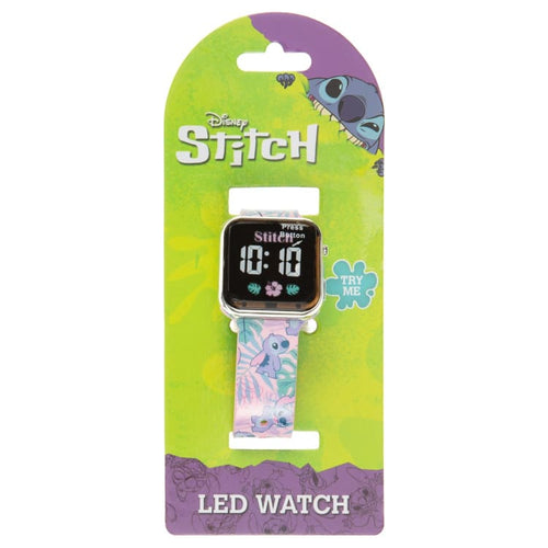 Lilo &amp; Stitch LED Karóra – Pink