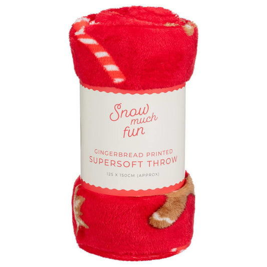 Mézeskalács Mintás Szuperpuha Pléd