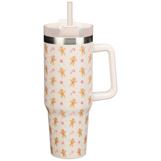 Karácsonyi Mintás Pohár – Gingerbread