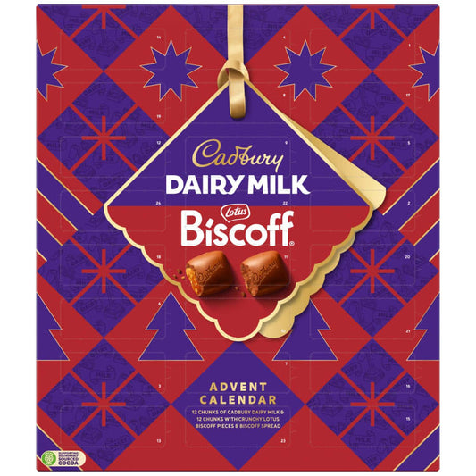 Cadbury Biscoff Adventi Naptár 236 gramm