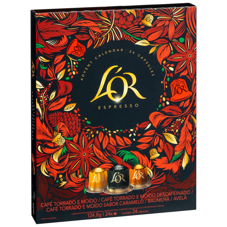 L'OR Coffee Adventi Naptár 124,8 gramm