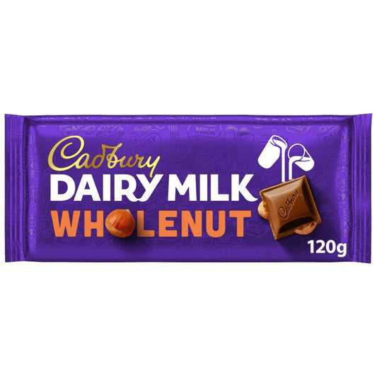 Cadbury Egészmogyorós Csokoládé 120 gramm